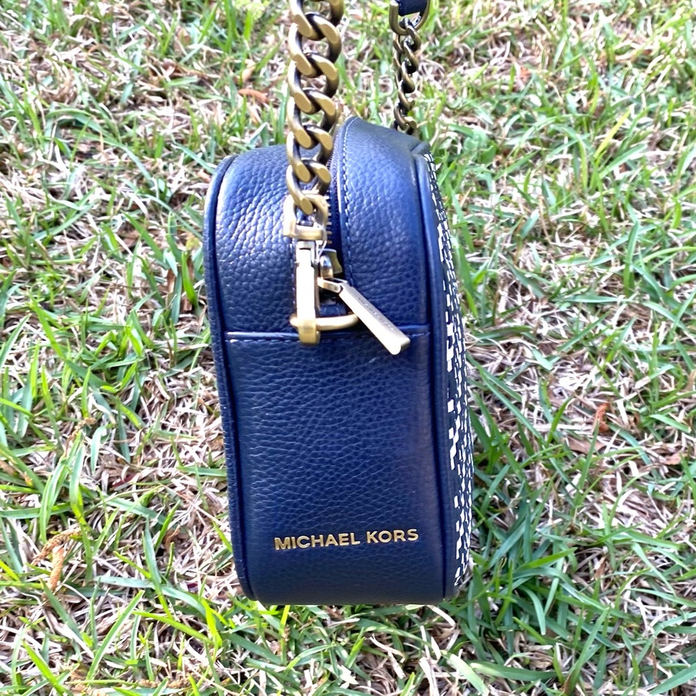 Michael Kors Woven Camera Bag (Minor Scuffing, New Store Return) - Picture 8 of 16